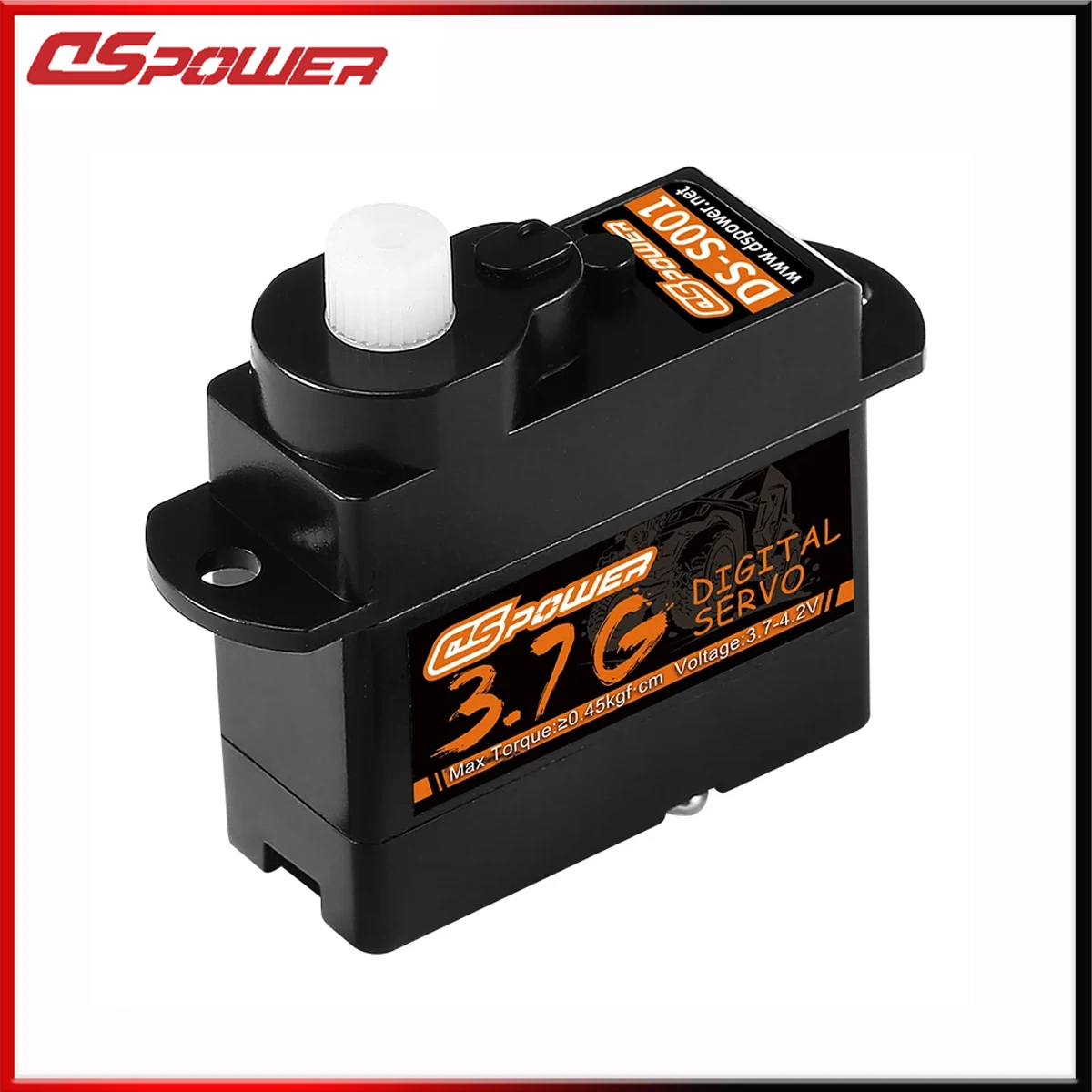 Dspower 3.7g micro coreless servo mini servos digitais jr plug para aviões drone avião de asa fixa helicóptero rc barco robô