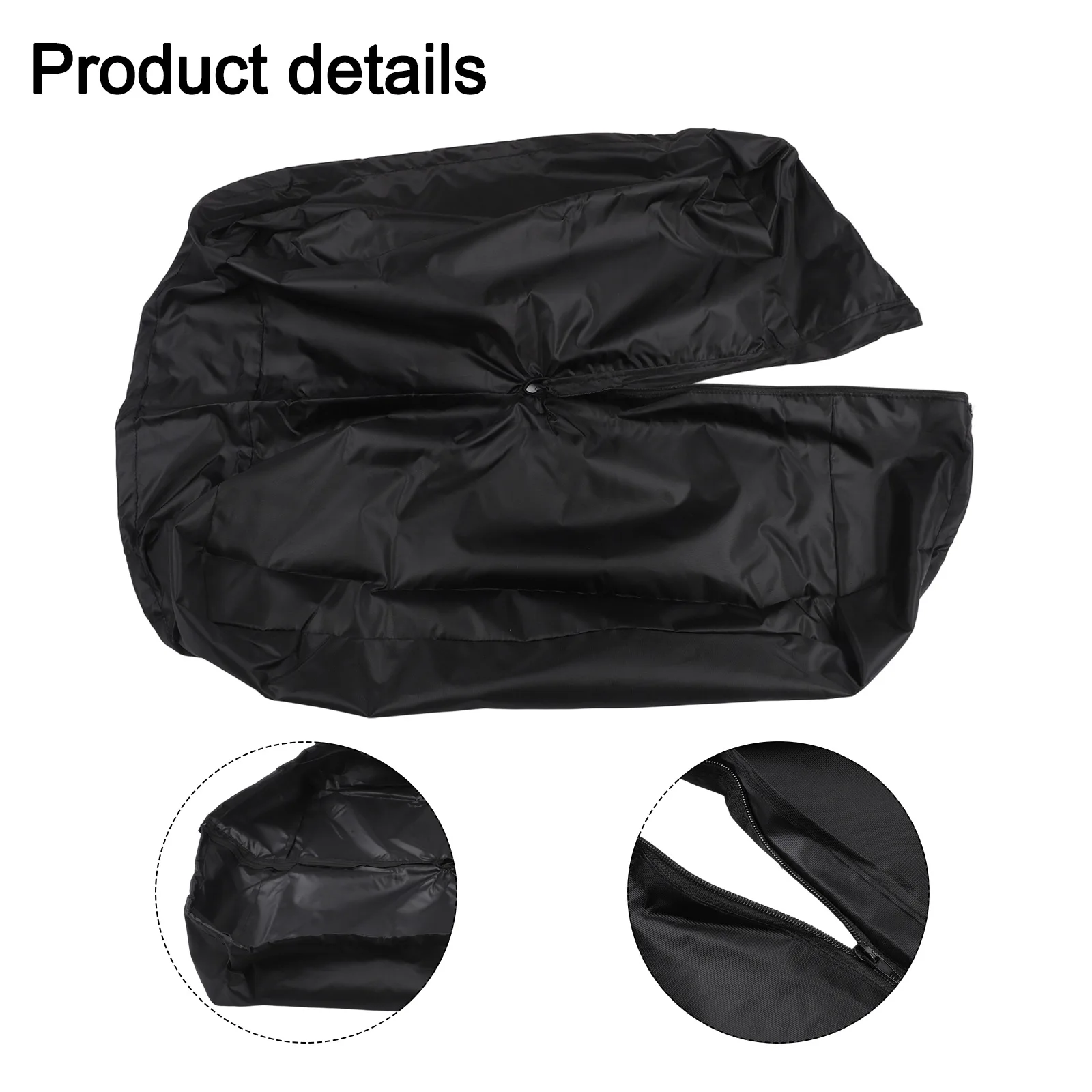 Weatherproof Base Cover Patio Umbrella Base Cover Outdoor Use Waterproof Oxford Fabric Easy Installation Zipper