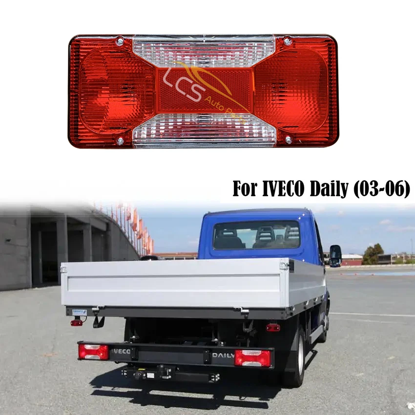 1 Pcs Tail Lamp Fits For Iveco Daily (03/2006 On) Fiat Doblo Chassis Cab Dropside Rear Tail Light Lamp