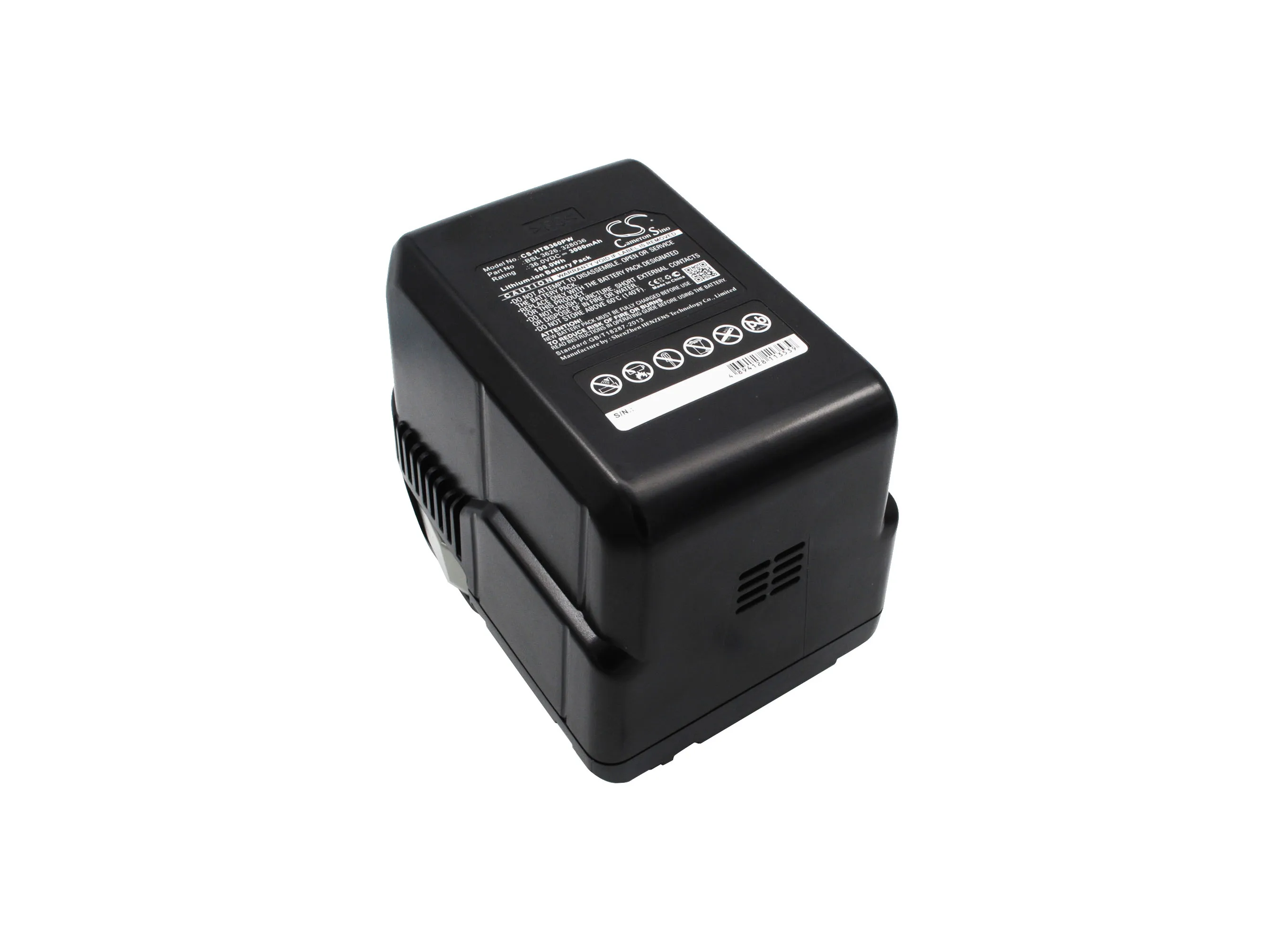 CS Replacement Battery for Hitachi DH 36DAL,DH36DL PN:BSL 3626,328036,BSL 3636 3000mAh / 108Wh