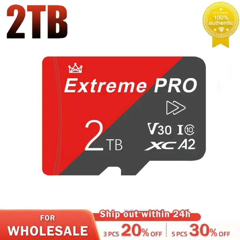 2TB Memory Card U3 V30 Flash SD Card Extreme Pro UHS-I Micro TF SD Cards 1TB 512GB 256GB 128GB Wholesale For Nintendo Switch