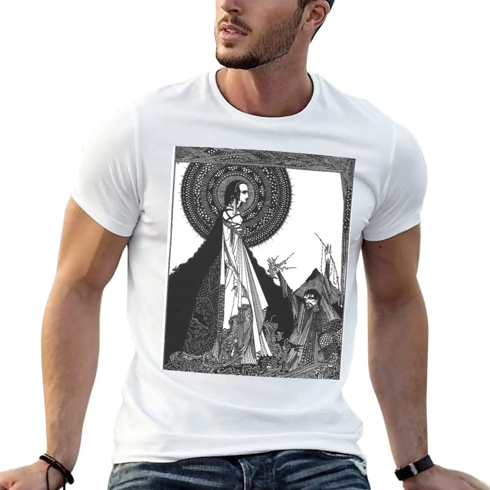 

I Would Call Aloud Upon Her Name by Harry Clarke T-Shirt t shirt man casual t shirts for man graphic vintage T-Shirt