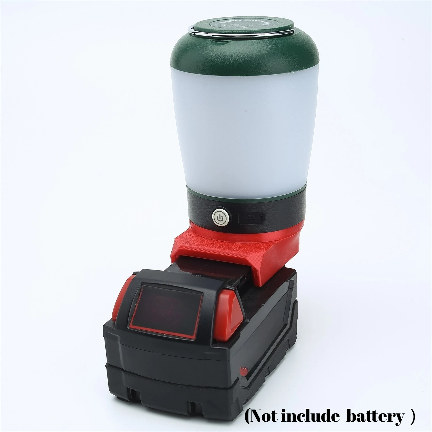 

LED Work Light Lanterns Camping Light Flashlight For Milwaukee m18 Lithium Battery Wireless Portable Power (No Battery)