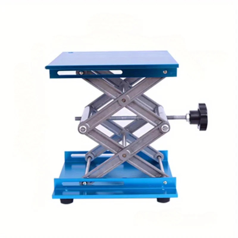 Manual Aluminum Alloy Stainless Steel Carving Lifting Vertical Frame for Lifting Bracket of Laboratory Lifting Platform