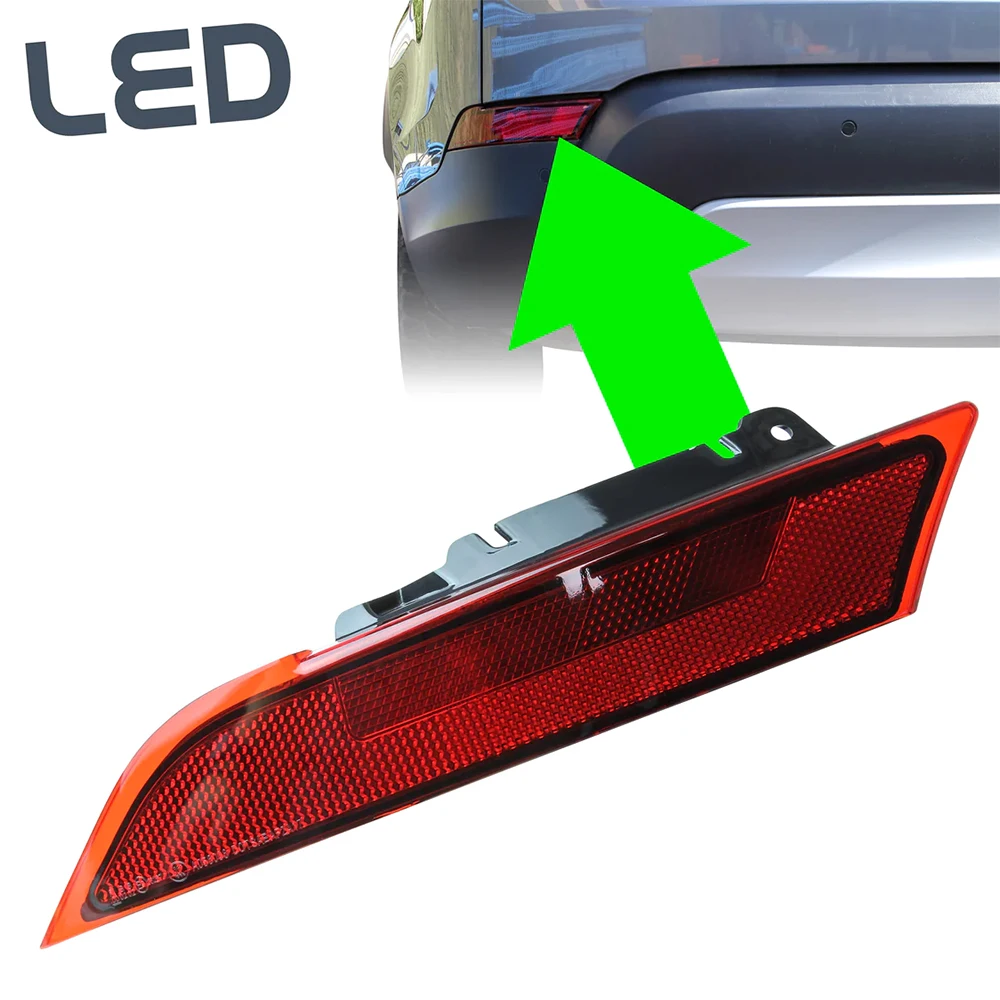 

FOR LAND ROVER DISCOVERY 5 2016-2023 REAR BUMPER FOG LIGHT REFLECTOR MARKER OEM LR082084 LR163160 LR082083 LR163158