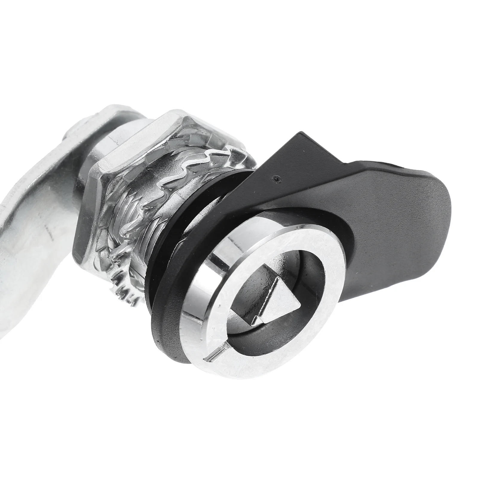 Cilindro para portas de armário, fechadura triangular de liga de zinco, substituição de fechadura tubular resistente para armários de metal elétricos