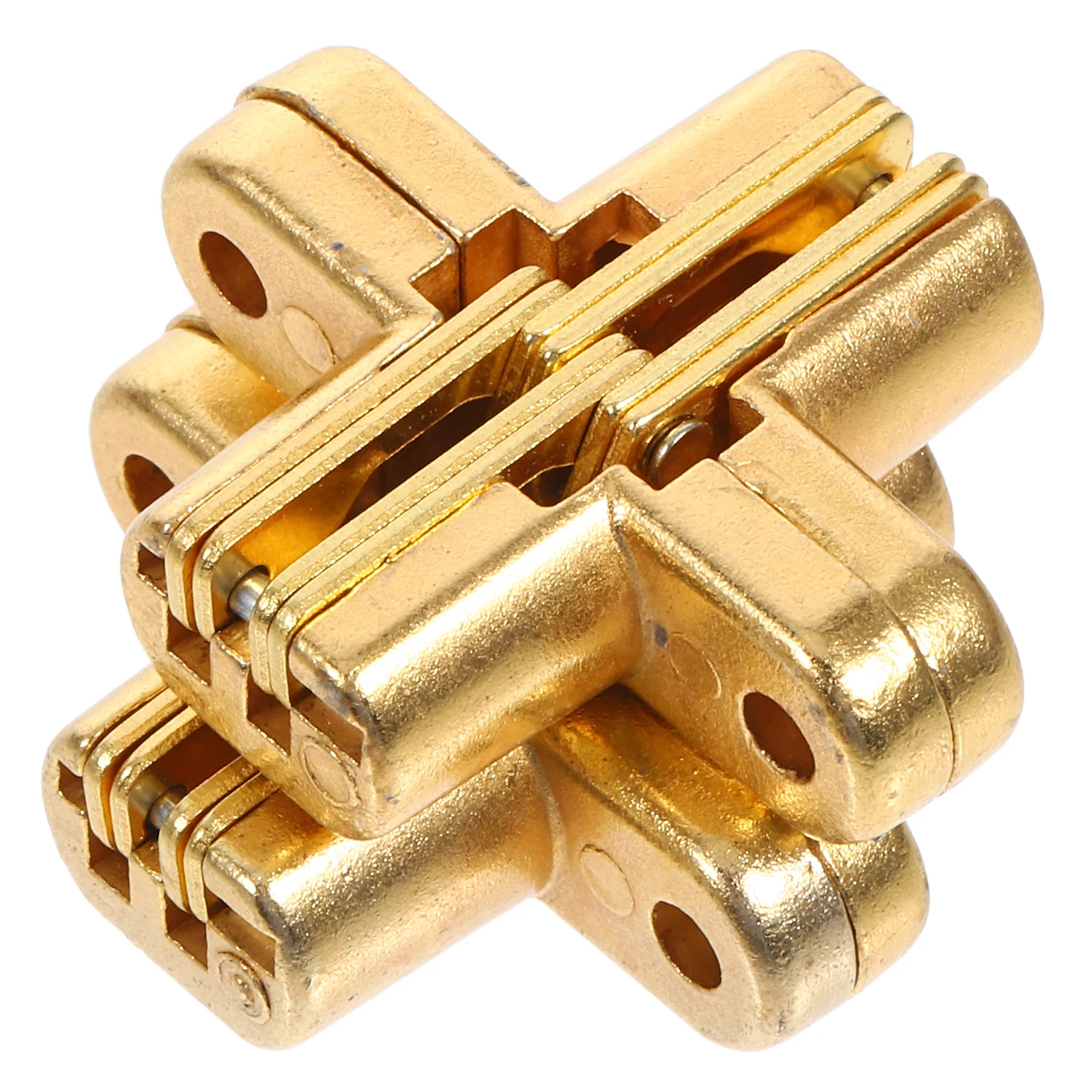 

2pcs Zinc Alloy Cabinet Replacement Sturdy Heavy Duty Door Hinge Smooth Silent Operation For Garage Barn Hidden Invisible