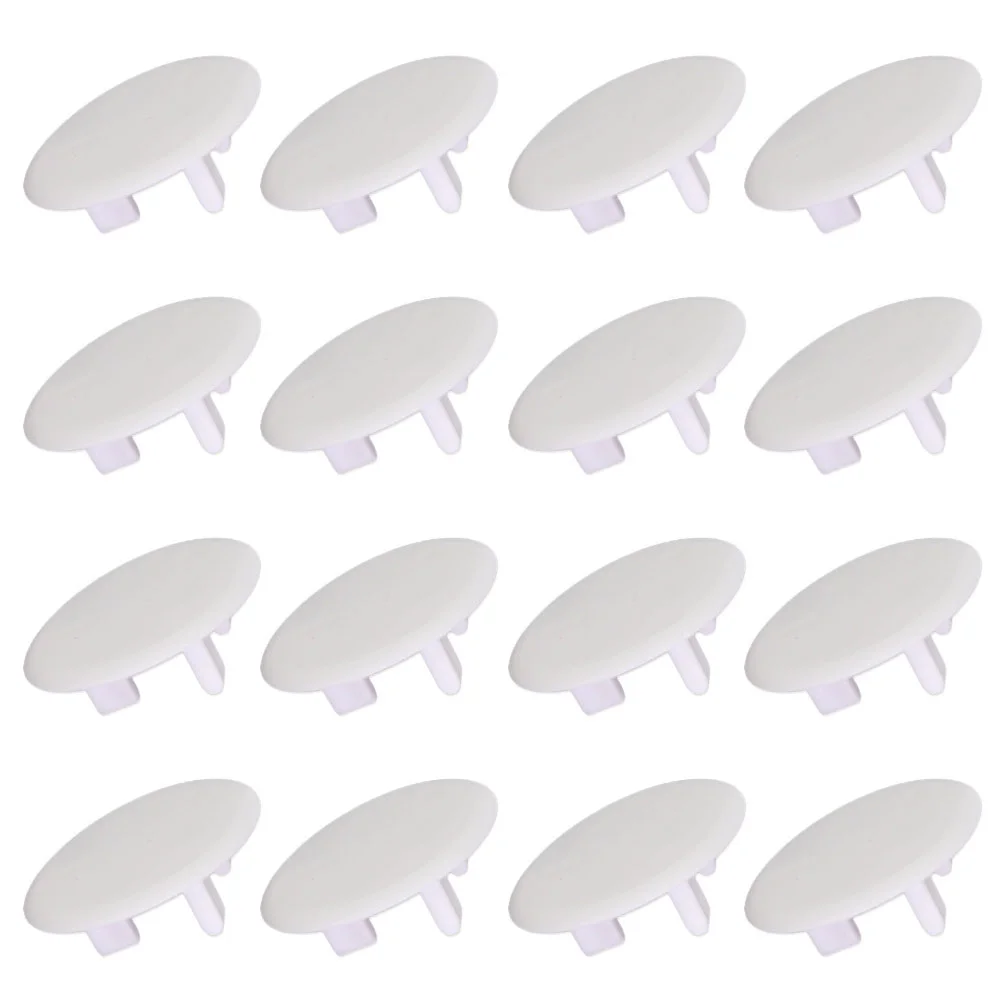 

20 PCS Inflatables Power Case Outlet Lid Plug Cover Protector Thin Section Secure White Child