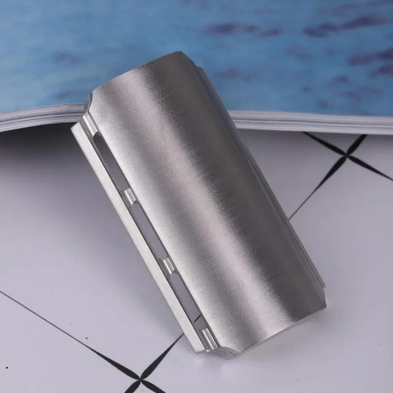 Yaqi Telstar 1.15mm Blade Gap Double Edge 316 Stainless Steel Razor Head For Men Facial Precise Comfortable Professional Shaving