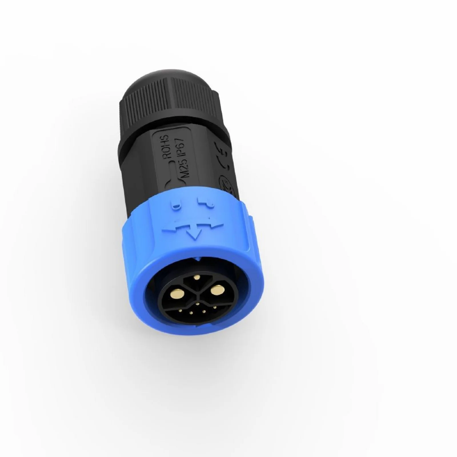 

IP67 Rated Male Female 2+1+5 Pins Connector for Battery Energy Storage 500V 50A Suitable for Outdoor and Industrial Use