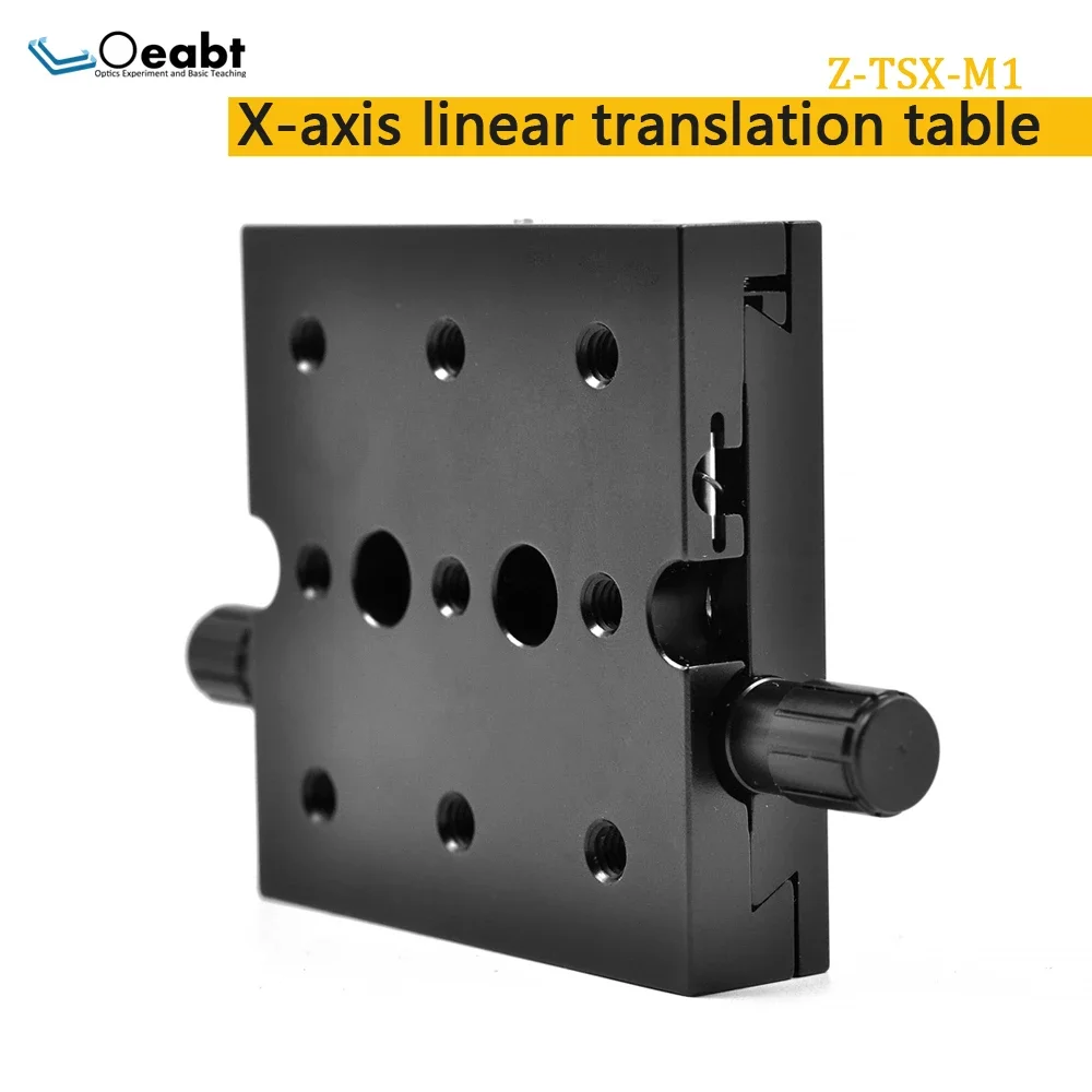 Z-TSX-M1 Linear Translation Table X-axis Displacement Table Precision Manual Adjustment Table XY Axis Dovetail Table