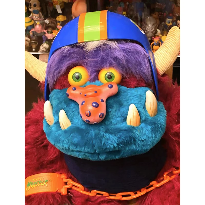 Original Super7 Anime My Pet Monsters Retro 30cm Fugglers Ugly Monster Teeth Plush Toy Action Figre Lovely Fashion Plush Toys