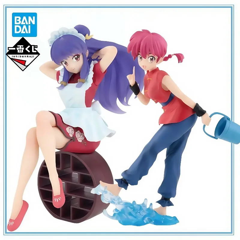 BANDAI Auf Lager Echte Ranma Nibun-no-Ichi Ichiban Kuji Anime Figur Shampoo Eine Belohnung Anime Action Figuren Modell Sammlung Spielzeug