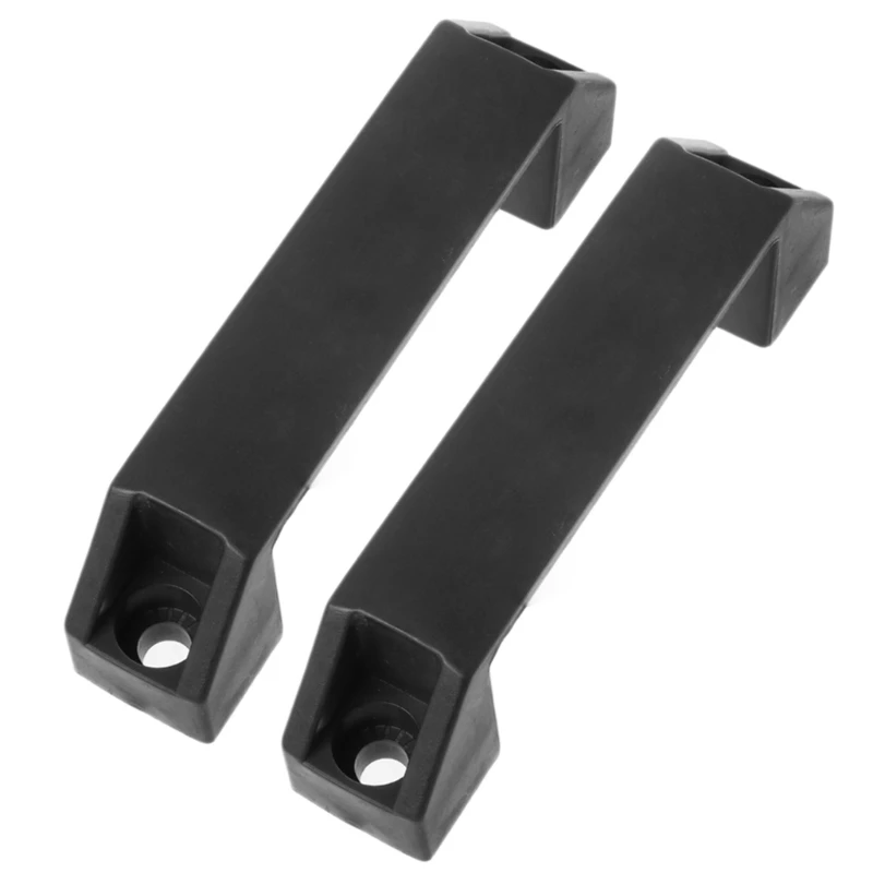 Plastic Nylon T Slot Black Door Handle, Aluminum Extrusion, 2020, 3030, 4040, 4545, Series 90mm, 120mm, 2 Pcs