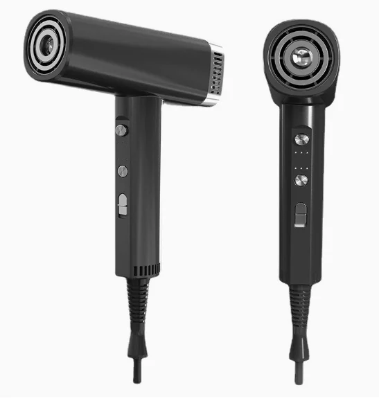 New Premium 6-Speed High-Velocity Hair Dryer – Hot/Cold Air, Fast Drying, Negative Ion, Durable for Household Use