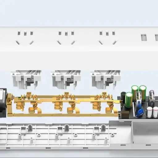 Xiaomi power strip With 3 USB Extension Socket Plug Fast Charging Power Multifunctional 10A 250V 2500W plug patch board