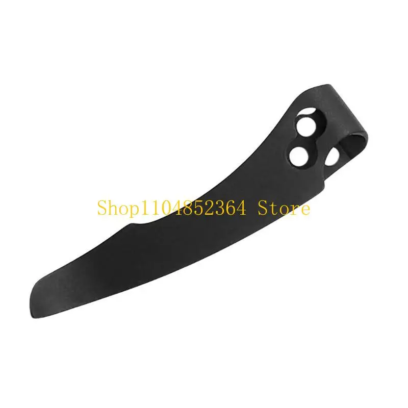 652F طية Knifee كليب سبائك التيتانيوم عودة كليب جيب المشابك Knifee كليب صنع