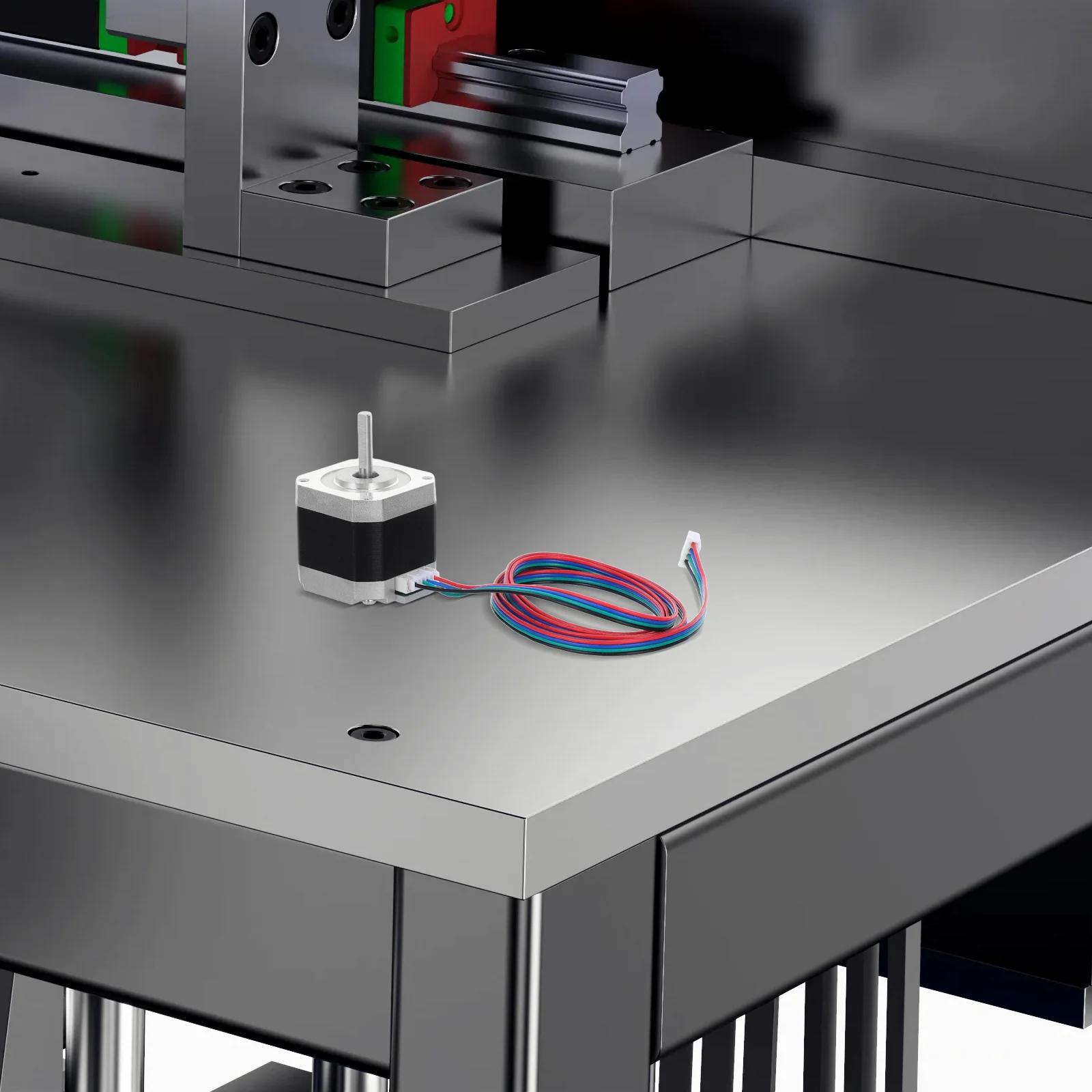 3D Printer Motor 42 Series 1.8 Degree 12V High Torque Stable Precision For Diy Projects Tiny Motor Replacement 3D Printer