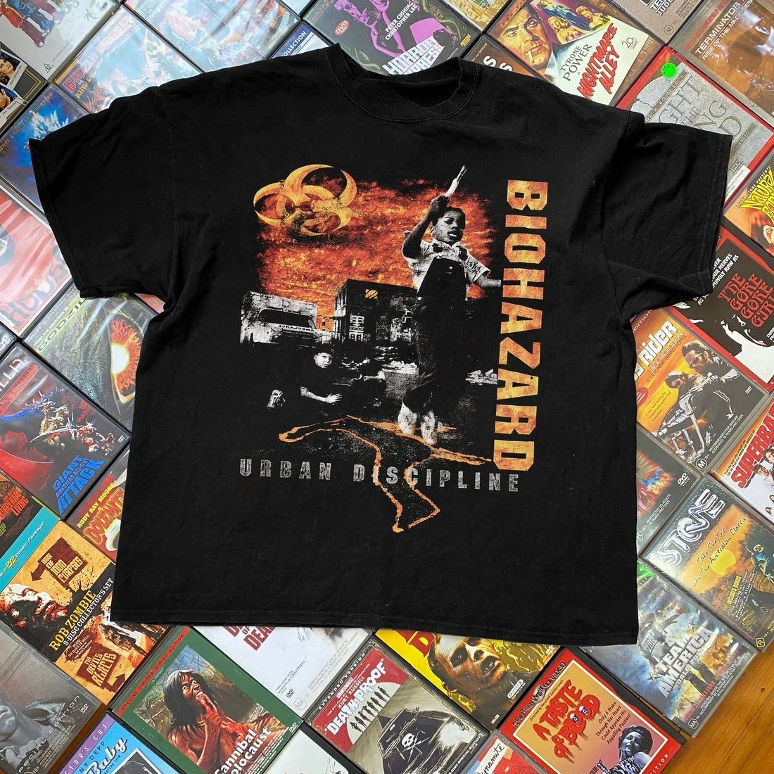 Biohazard 1992 - Urban Discipline Black T-Shirt