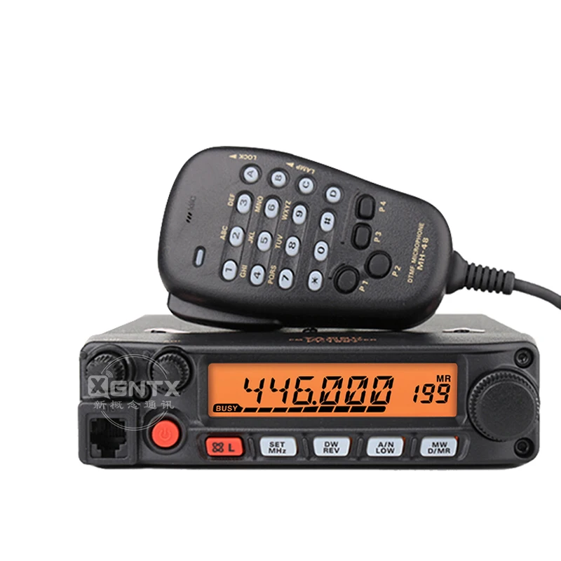 YAESU FT-1907R walkie-talkie car radio with a distance of 50km and a power of 55W