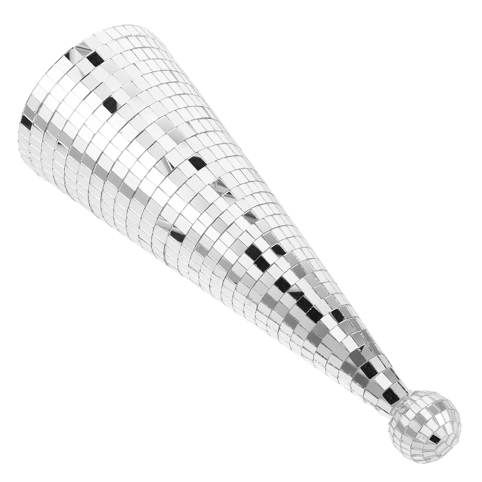 

Mirror Christmas Tree Decorative Centerpiece for Holiday Parties Tabletop Mantel Display Festive Sparkling Glass Xmas Tree