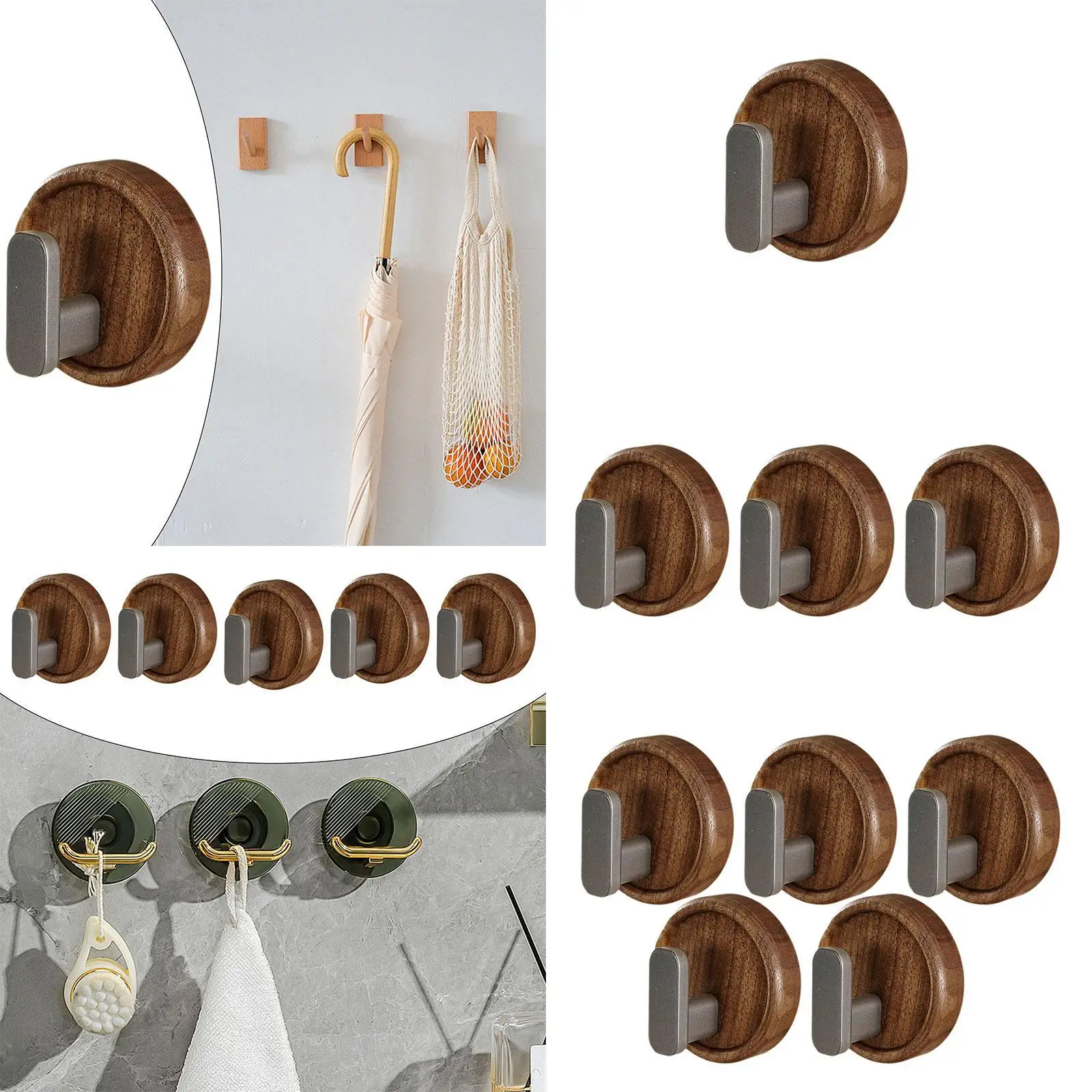 Sticky Hook Bath Towel Hook Key Hook Towel Hook for Door Entryway Home