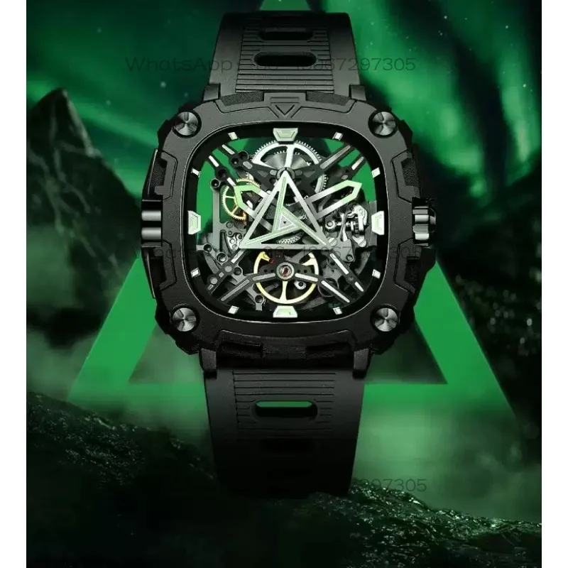 High-quality Mechanical Watch Double-sided Hollow Men's Watch