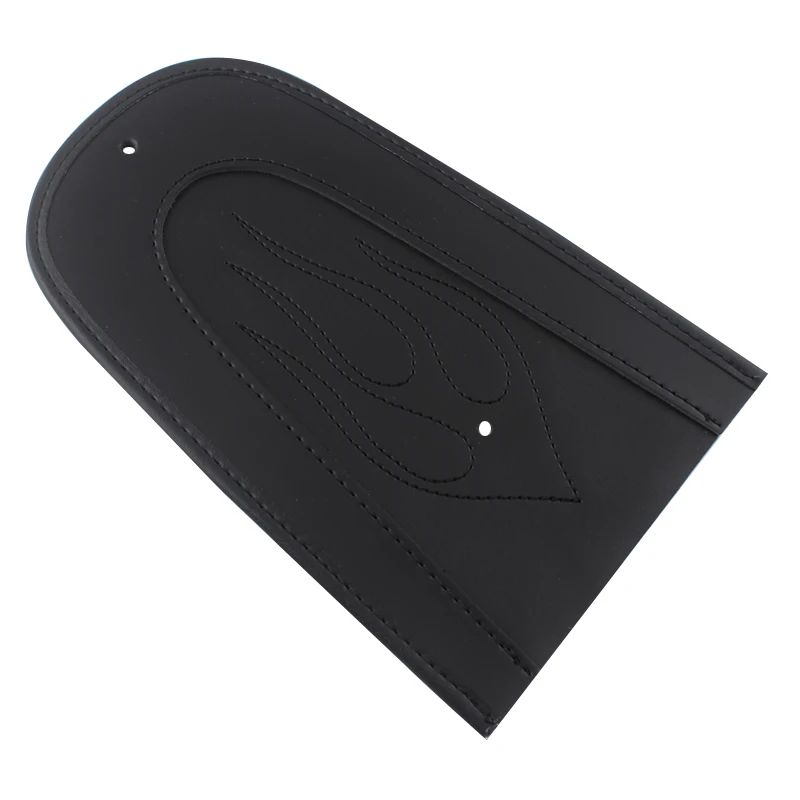 Motorcycle Accessories Rear Fender Bib Solo Seat PU Leather Flame Seat Cushion Fits For Harley Sportsters XL 883 1200 2004-2016
