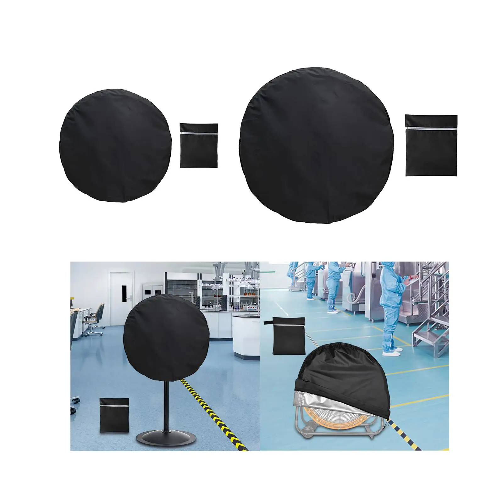 

Industrial Fan Cover Blower Cover Large Polyester Waterproof Protective Cover