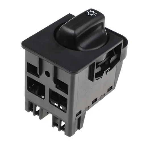 Imagen 2 del producto Interruptor de faros de coche 90381877 Reemplazo del interruptor de control de la lámpara de la luz antiniebla del faro compatible con Chevrolet Sail Opel SATE negro