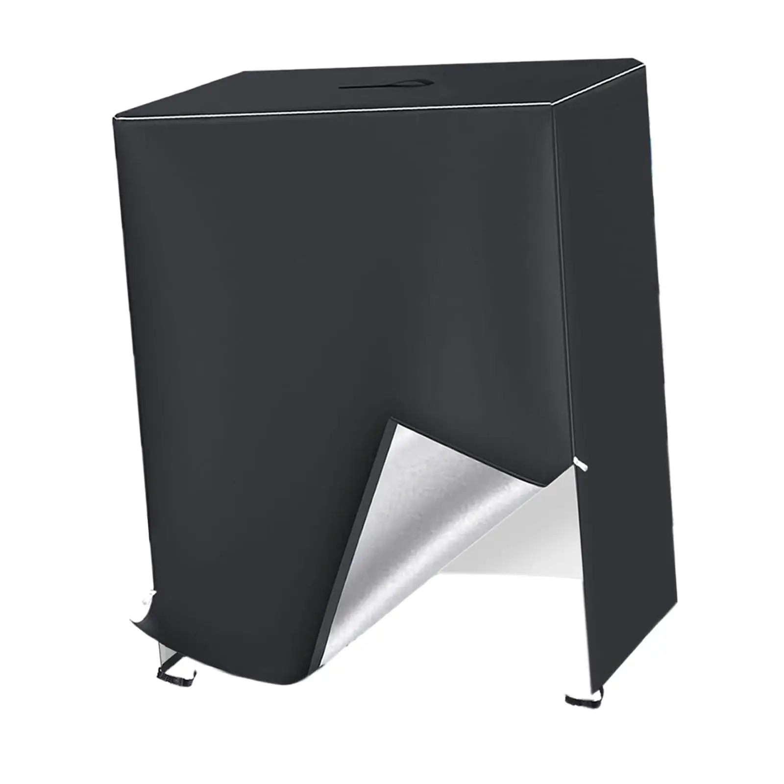 

Outdoor Basketball Organizer Black Oxford Cloth Rack Cover Scratch Resistant Protective for Gym Basketball Gear