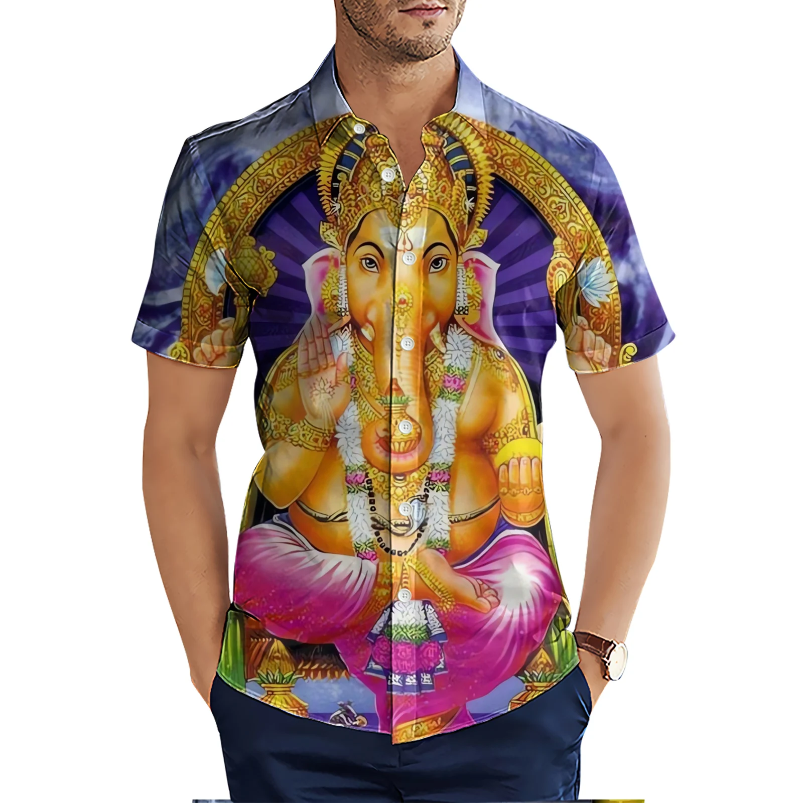 HX Ganesha conjuntos con capucha Dios indio Pikanet chaleco con estampado 3D camisetas pantalones cortos sudaderas pantalones Casual hombres mujeres ropa Dropshipping