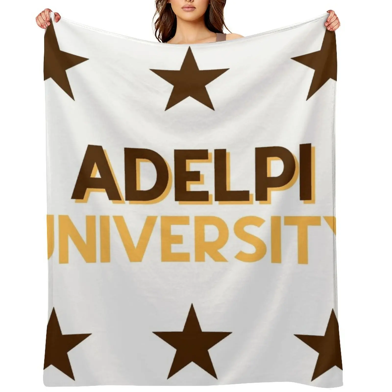 

Adelphi University Throw Blanket Blankets For Bed for sofa Decorative Throw Soft Plush Plaid Blankets