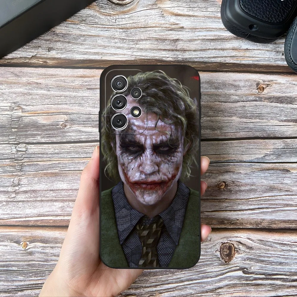 Clown Joker Phone Case for Samsung Galaxy S23 Ultra S24 S22 S20 Fe S21 Plus A54 A34 A24 A53 M54 Note 20 Cover