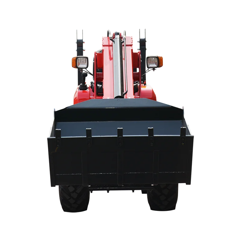 高性能販売向け前輪ローダー4x4ホイール駆動トップテレスコピックアームローダー