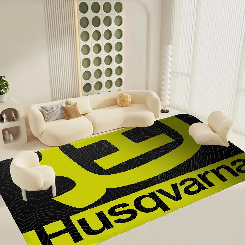 H-Husqvarnas Logo Room Mats Nordic Style Home Doormat Bathroom-Toilet Mats Bedroom Hotel Decor Mat view 2