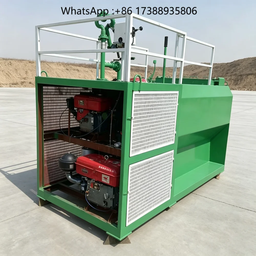 Grass Planting Hydroseeding Equipment With Efficient Coverage Technology for Large Lawn Development