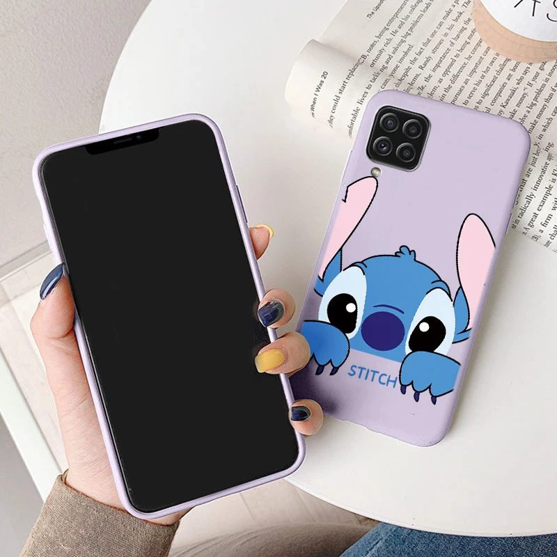 Klasyczne Lilo Stitch Case dla Huawei P40 Lite Nova 7i 6 SE telefon pokrywa Cartoon dziewczyna prezenty miękka TPU Coque Funda dla Huawei P40Lite