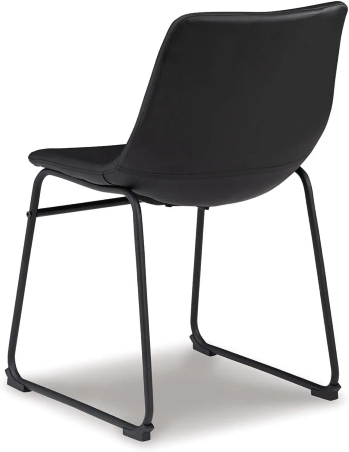 Ashley Centiar-Chaise de salle à manger du milieu du siècle, 2 fils, noir, E27, design