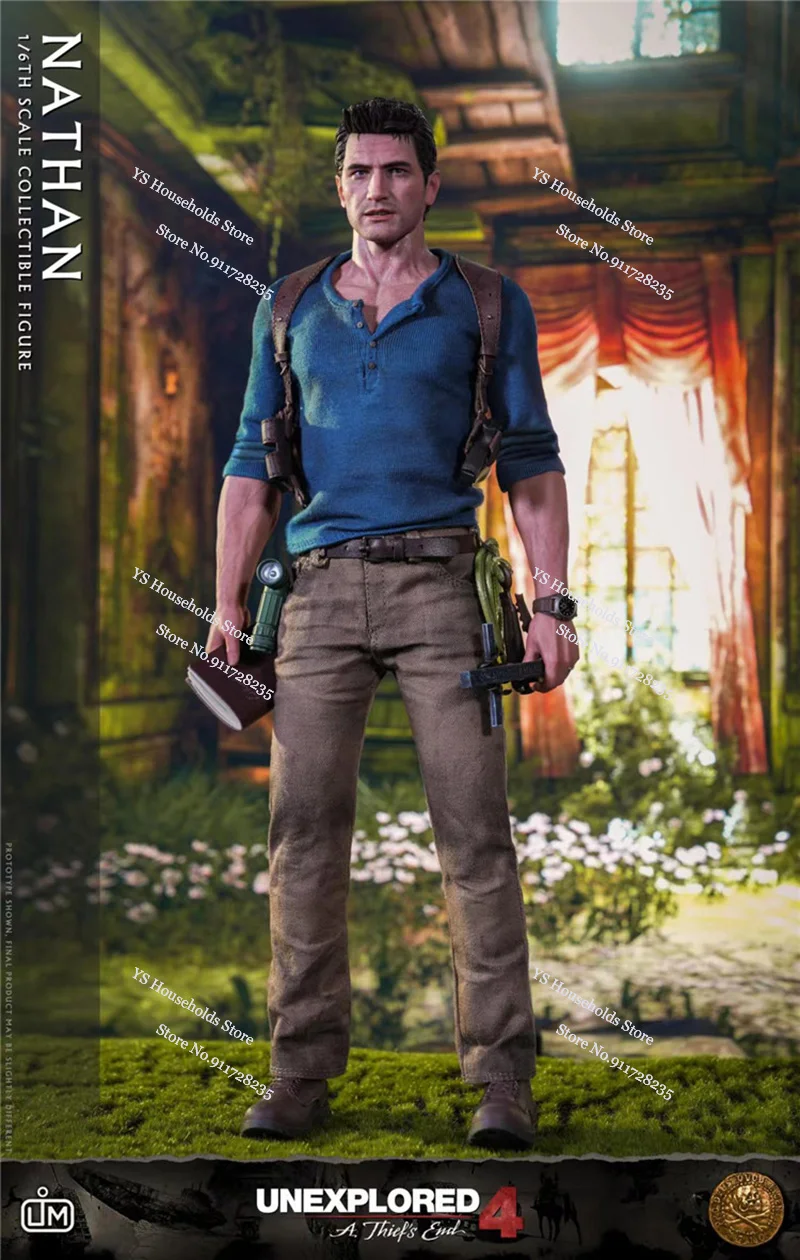 Limtoys LIM012 1/6 Nathan Collectible Action Figure Unexplored Sea Area ภาพยนตร์ Original ที่ละเอียดอ่อนของเล่น 12 "ชุดทหาร