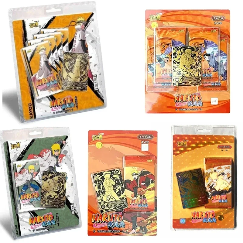 KAYOU Genuine Naruto Card Complete Collection Series Collection Card Fight Chapter Pro Chapter Childrens Toy Game Card Gift