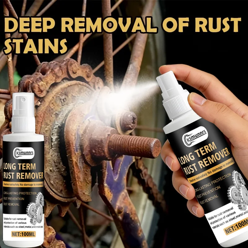 Professional Lubricating Rust Remover SprayDeep penetrating formula for fast rust removal and long-lasting lubrication. Effectiv