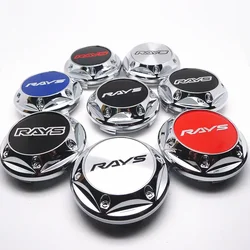 4pcs 68mm 62mm For Rays Wheel Hub Center Cap Car Rims Replace Dust-proof Cover Auto Styling Accessories
