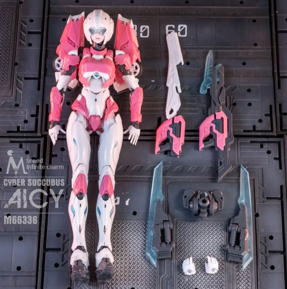 

16CM M Breed Infinite Charm M66336 AICY KO Sentinel FLAME Arcee Transformation Assembly Model Action Figures Toy