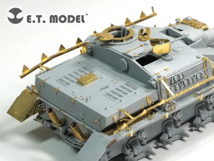 Modelo ET para DRAGON Smart Kit, Schurzen alemão para Stug.IV, EA35-079, Segunda Guerra Mundial, 1:35