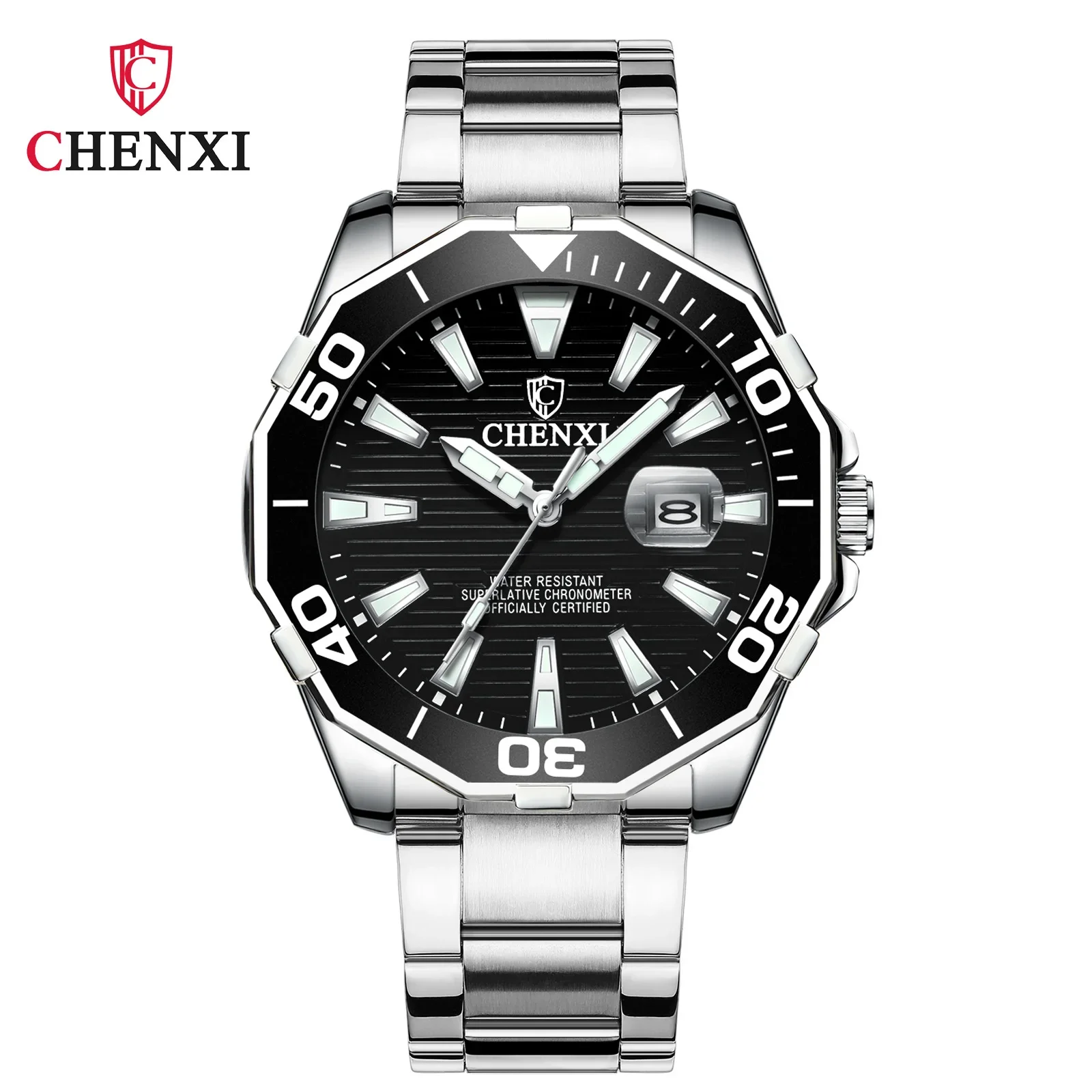 CHENXI 8205 mode Trendsetter Quartz créatif étanche mâle montre-bracelet hommes électronique poignet chine montres Montre Sport