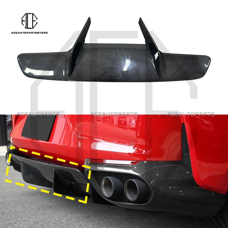 

812 OEM Body Kit For Ferrari 812 GTS Spoiler Dry Carbon Fiber Car Bumpers Rear Lip Rear Wrap Angle