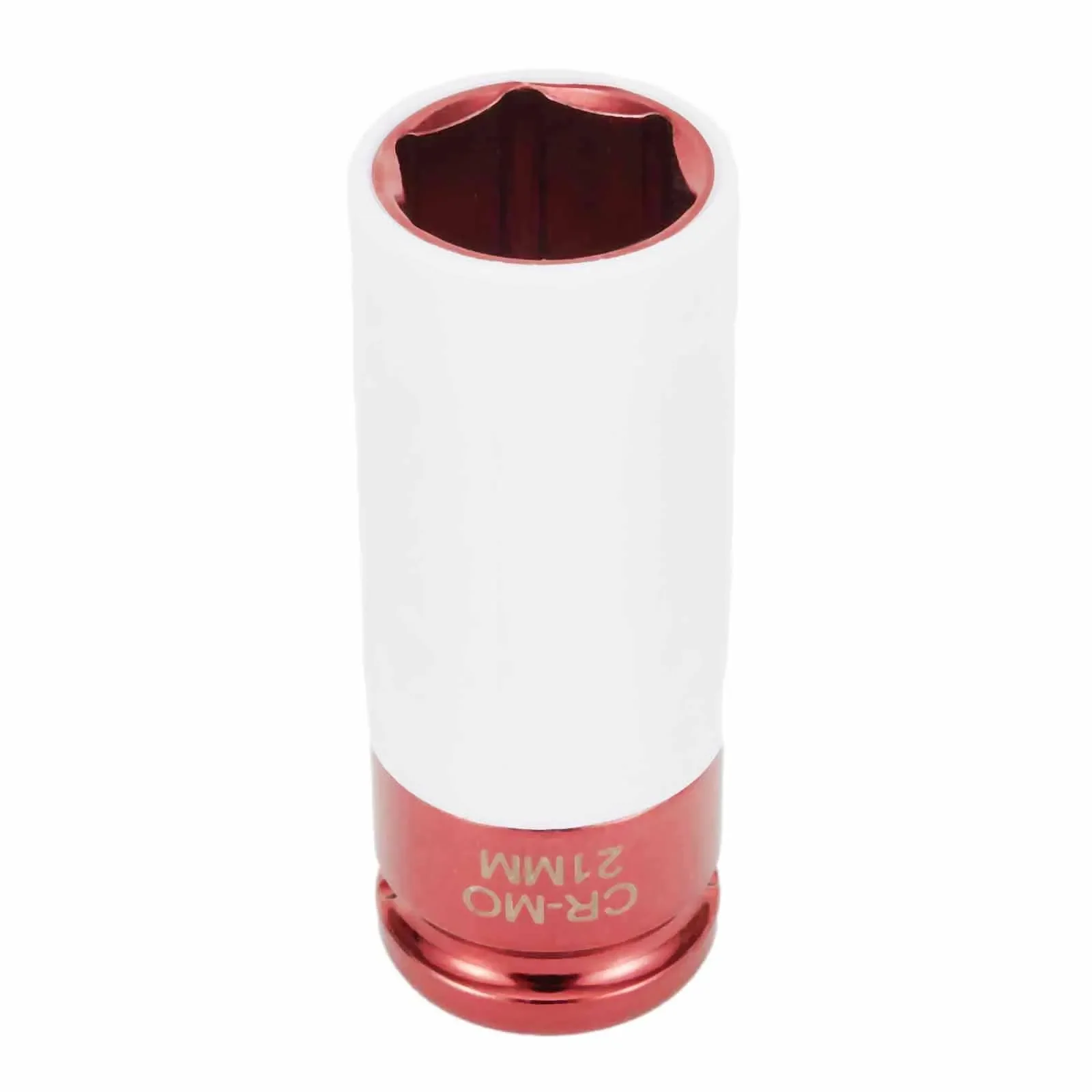 1pcs 17/ 19/ 21mm Hex Sockets Colorful Sleeve Tire Protection Sleeve Wall-Deep Nut Socket Alloy Wheel Pneumatic Wrench Tire