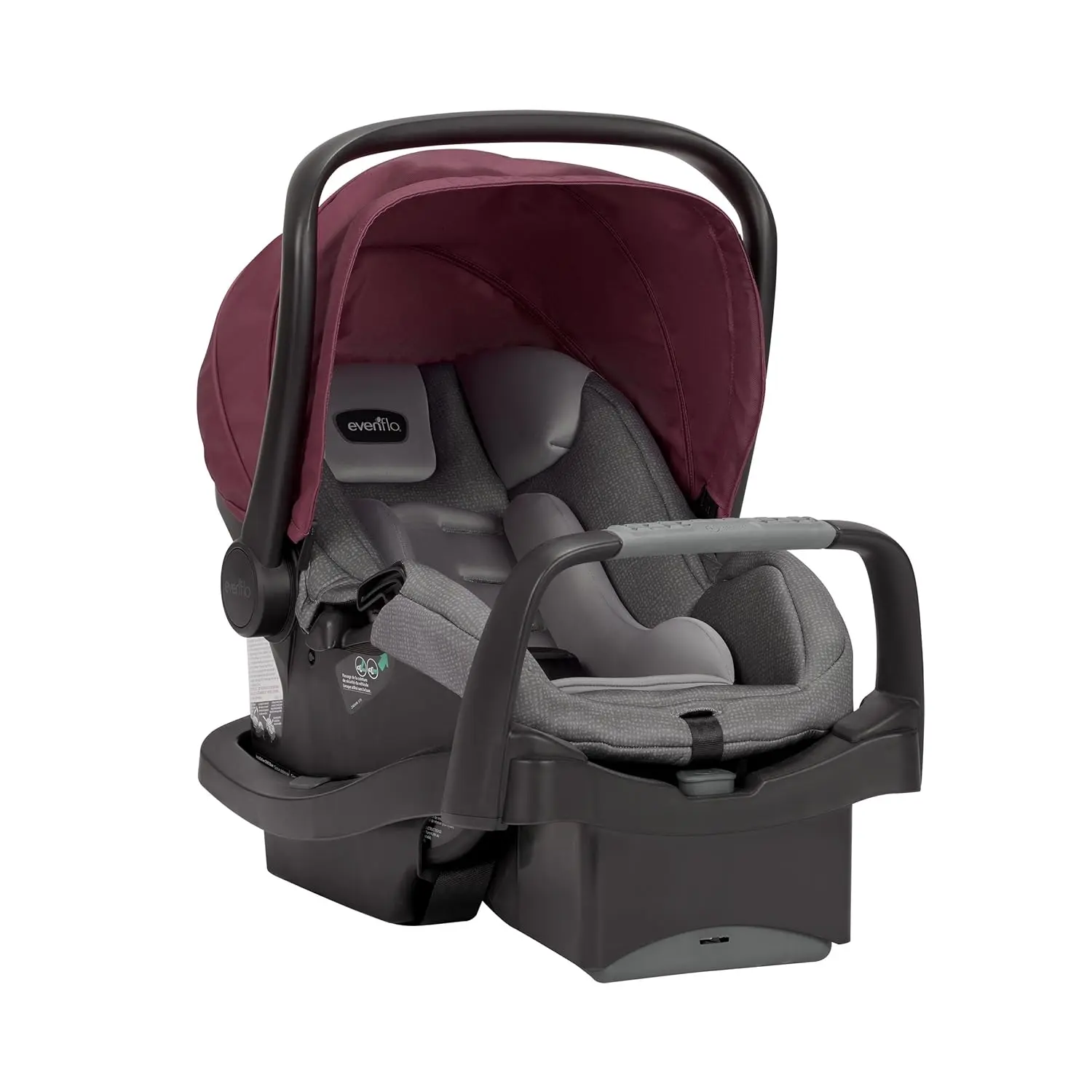 Modulares Reisesystem mit LiteMax Kinderautositz mit Anti-Rebound-Stange (Dusty Rose Pink)