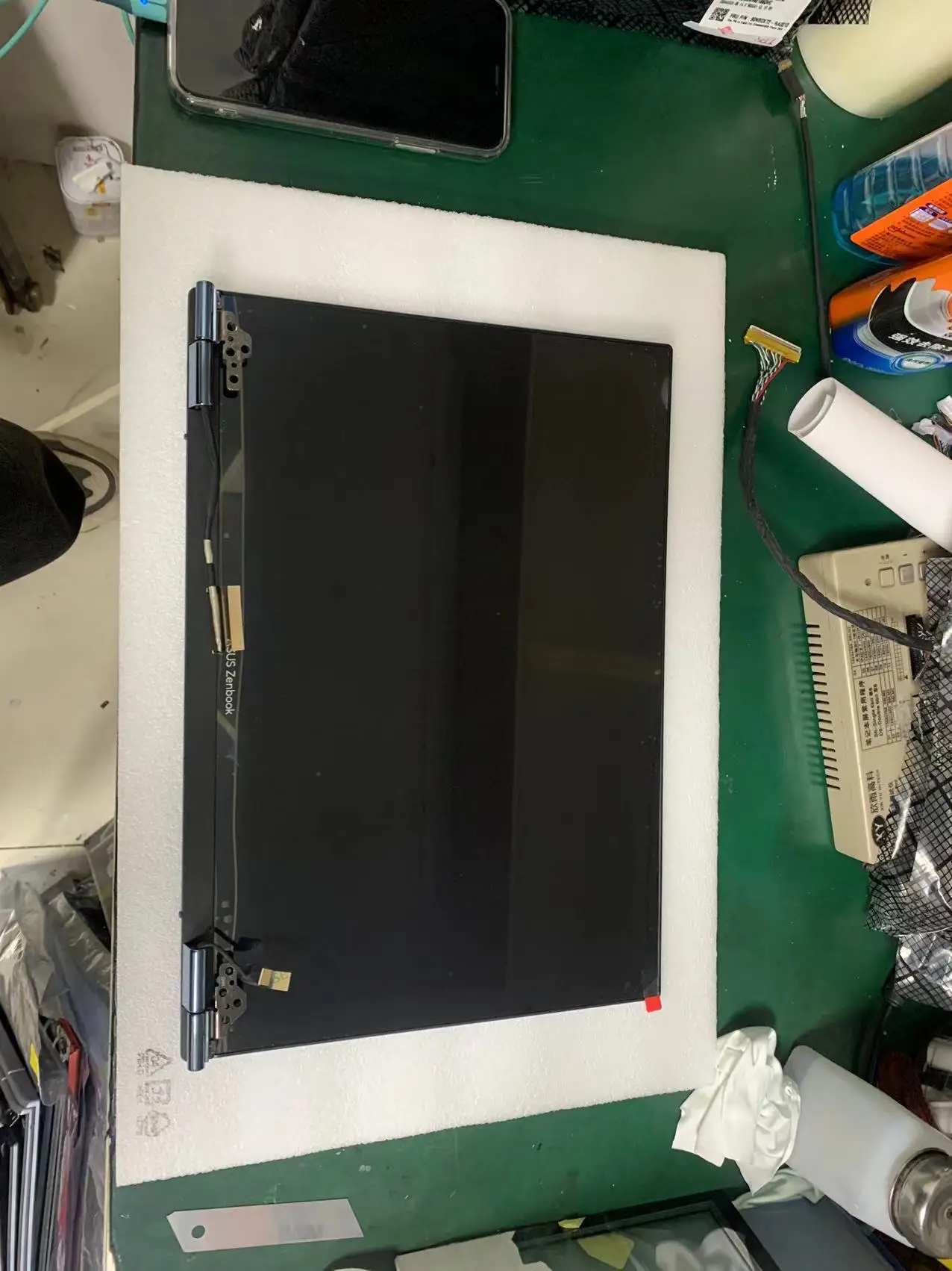 14,0 Cal dla ASUS ZenBook UX3402 UM3402 UX3402Z UX3402ZA Panel wyświetlacza OLED bez ekranu dotykowego Zespół zamienny Górna połowa